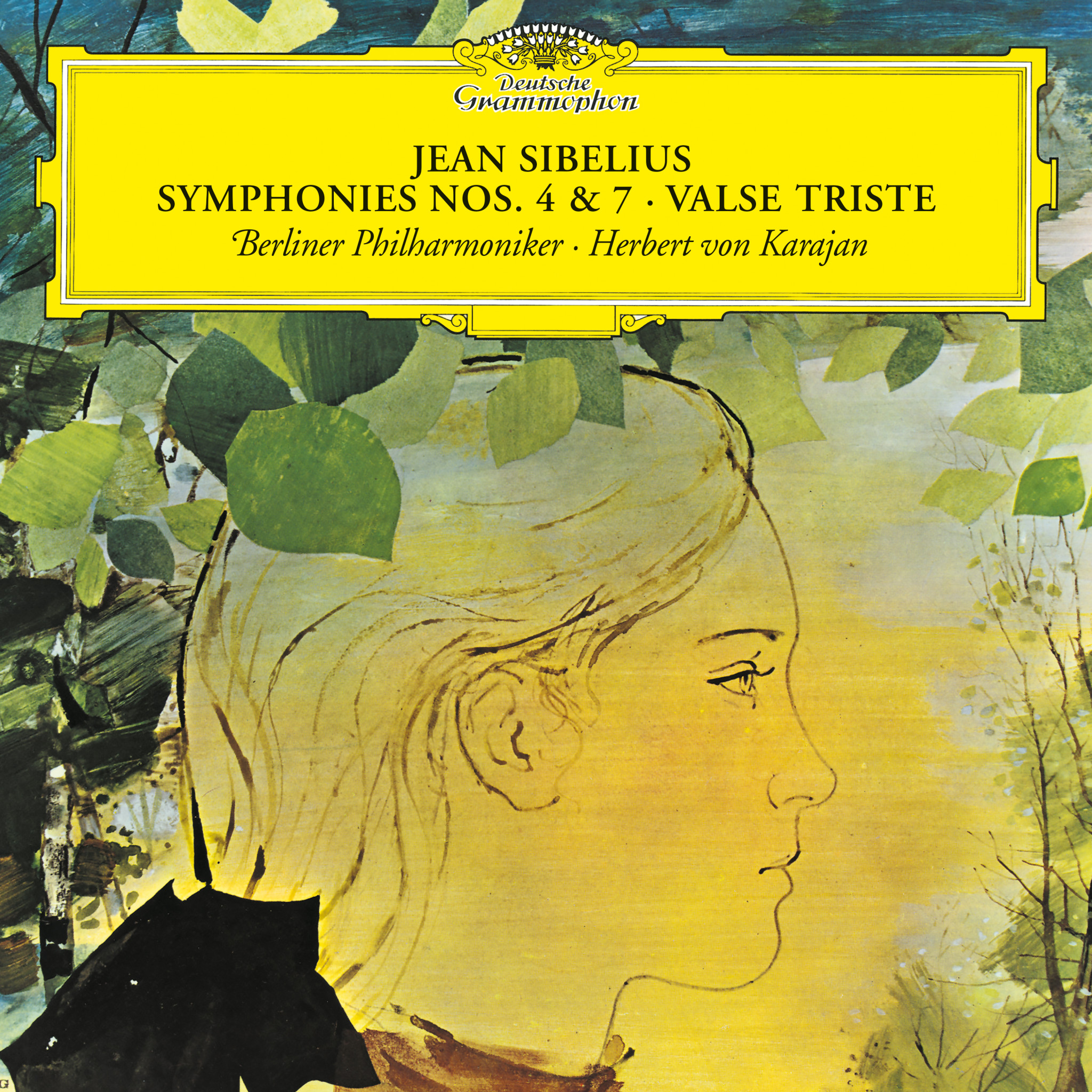 Karajan - Sibelius: Symphonies Nos. 4 & 7; Valse triste eAlbum Cover