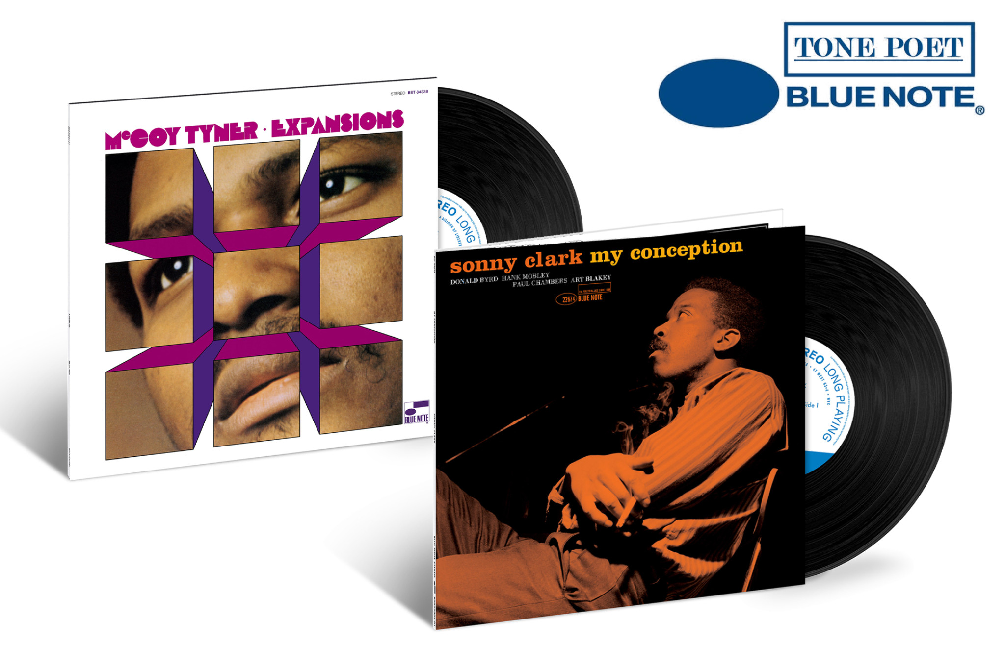 JazzEcho-Plattenteller: McCoy Tyner "Expansions" /Sonny Clark "My Conception" (Tone Poet Vinyl)