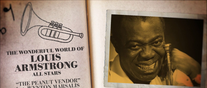 The Wonderful World of Louis Armstrong Allstars - The Peanut Vendor (Visualizer)