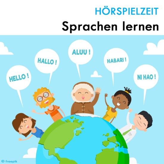 Sprachen lernen Hörbücher Playlistcover