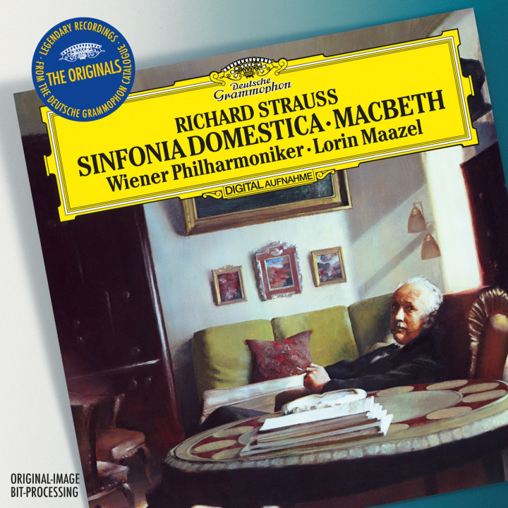 R. STRAUSS Sinfonia domestica / Maazel Cover