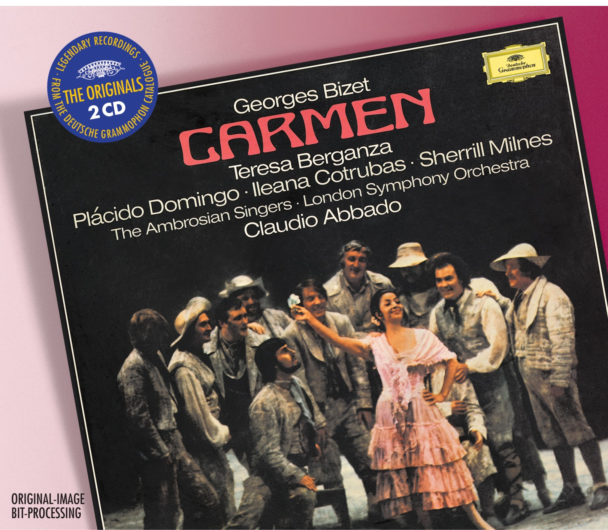 BIZET Carmen / Berganza, Abbado Cover