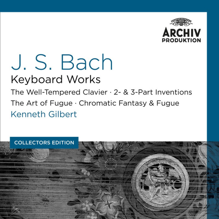 J. S. BACH Keyboard Works / Gilbert Cover