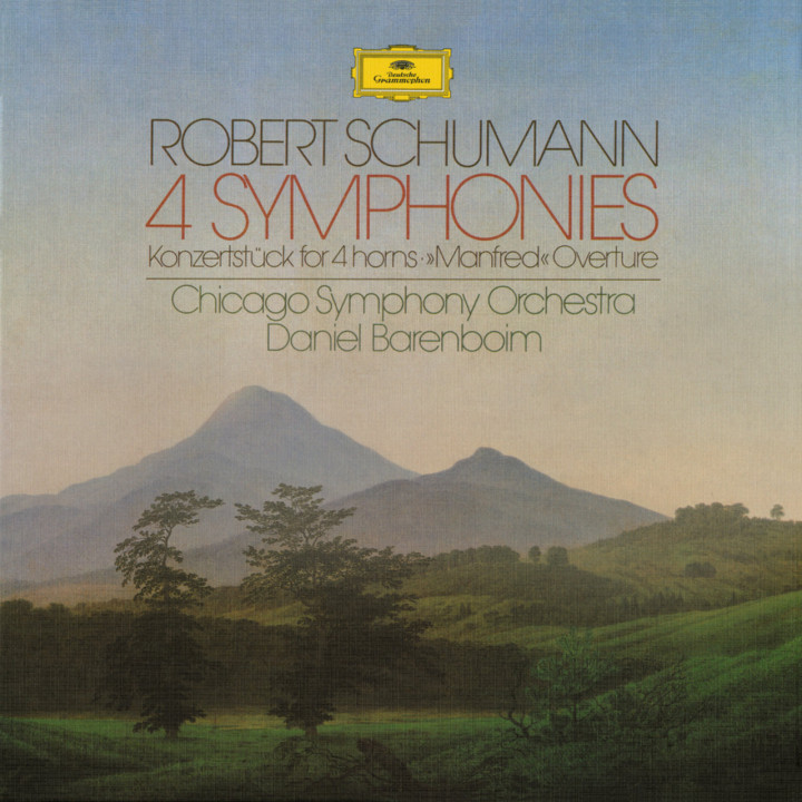 SCHUMANN 4 Symphonien Barenboim Cover