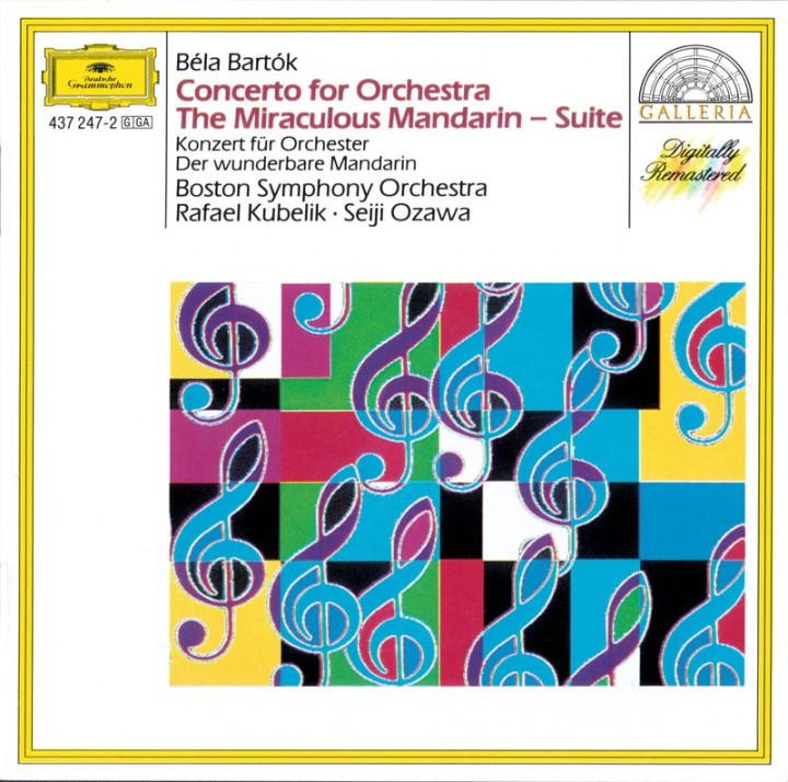 BARTÓK Konzert für Orchester etc. Ozawa Cover