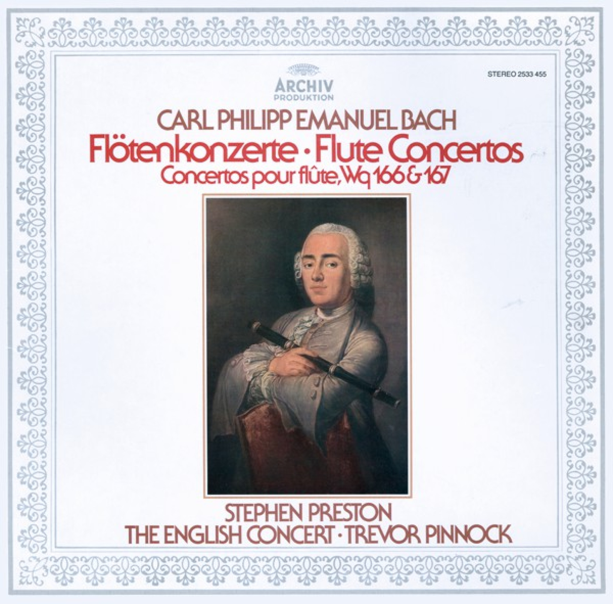 C.P.E. BACH Flute Concertos Pinnock
