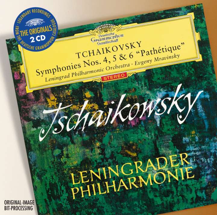 TCHAIKOVSKY Symphonies 4, 5, 6 / Mravinsky Cover