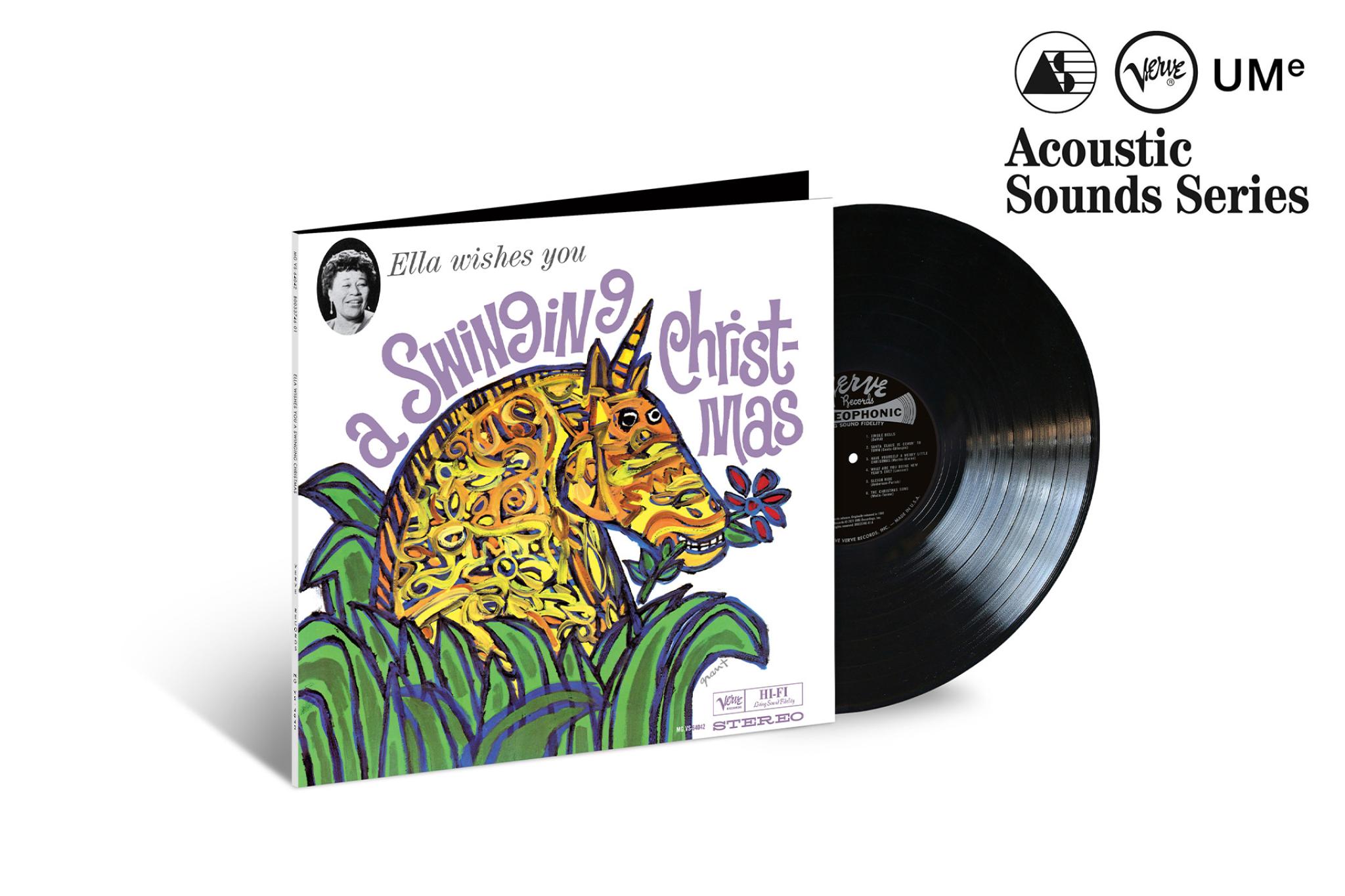 JazzEcho-Plattenteller: Ella Fitzgerald "Ella Wishes You A Swinging Christmas" (Verve Acoustic Sounds Series)