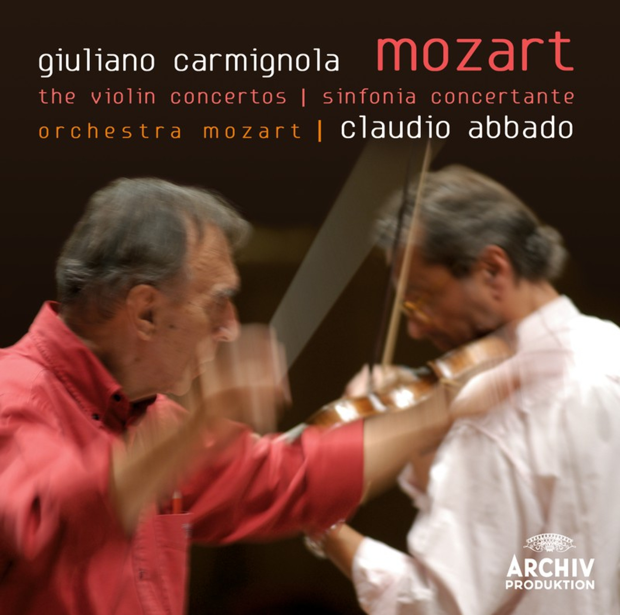 Mozart, The Violin Concertos, Carmignola, 00028947778325