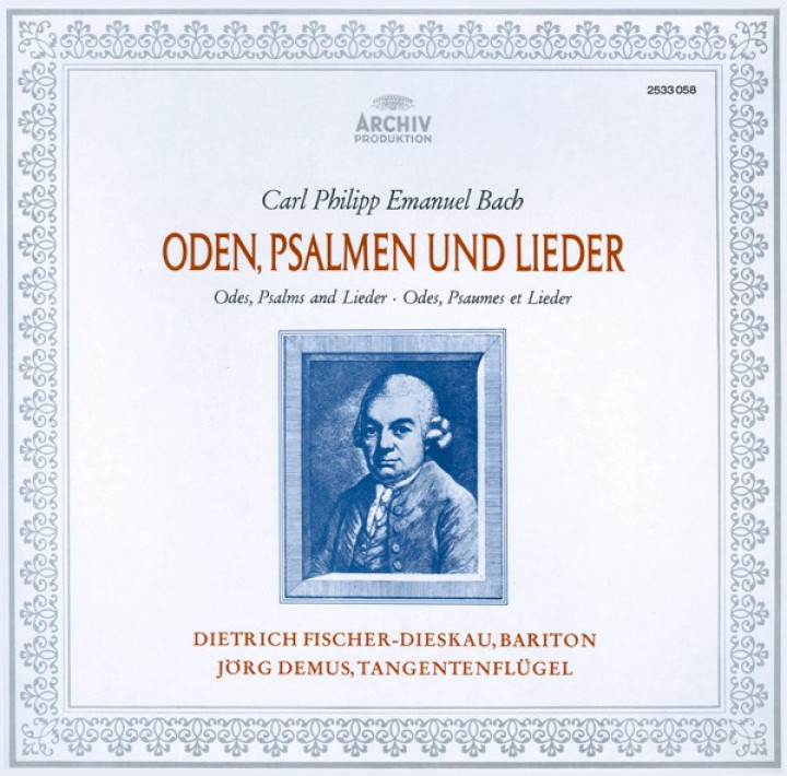 C.PH.Bach, Fischer-Diskau, 00028947774068