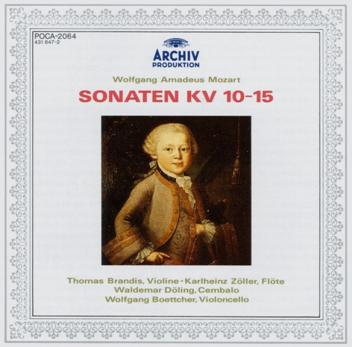 Mozart, Violin Sonatas 10-15, 00028943184724