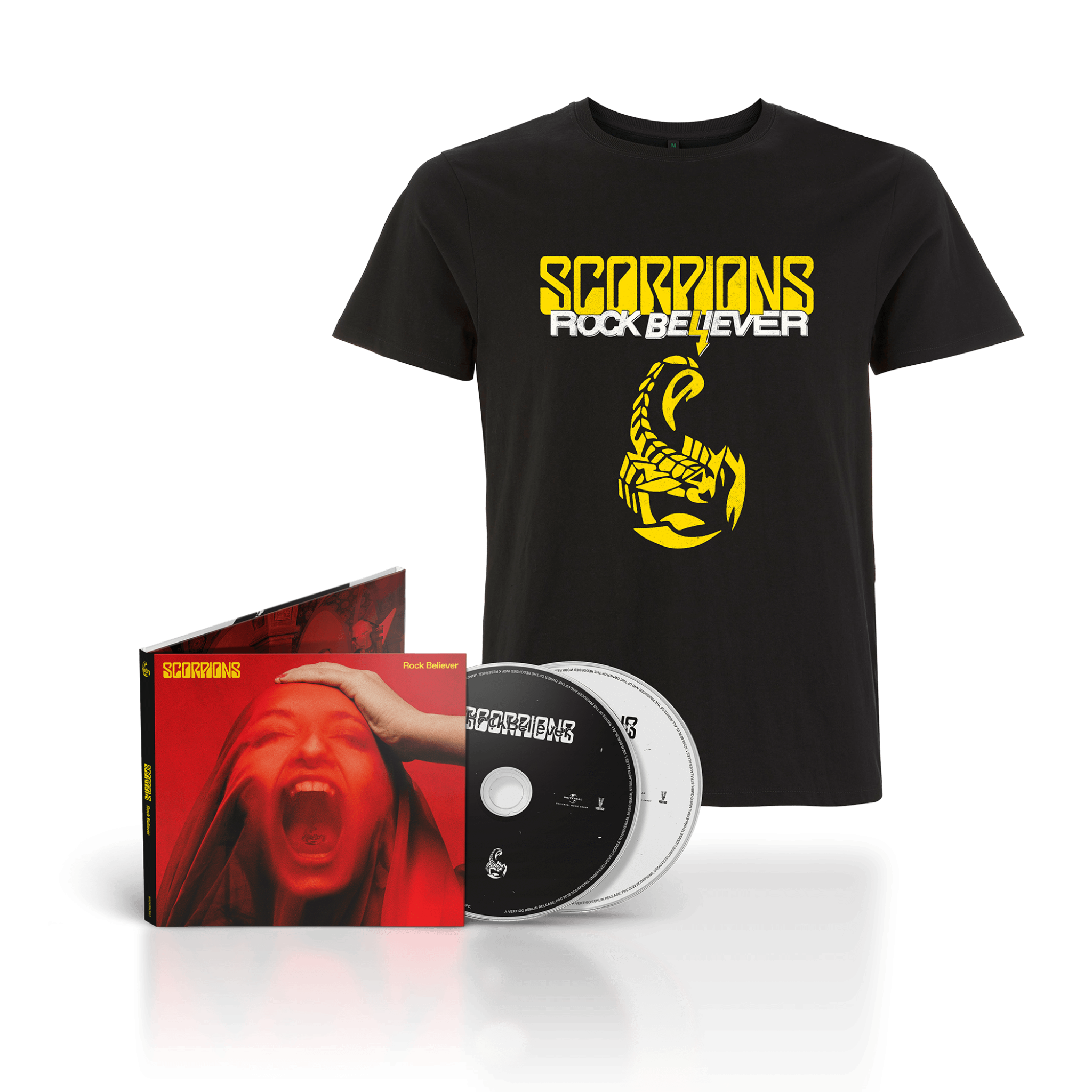 Ltd. Deluxe 2CD + Scorpions Shirt