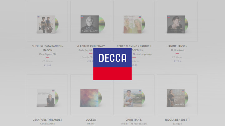Decca Classics Store Teaser November 2021