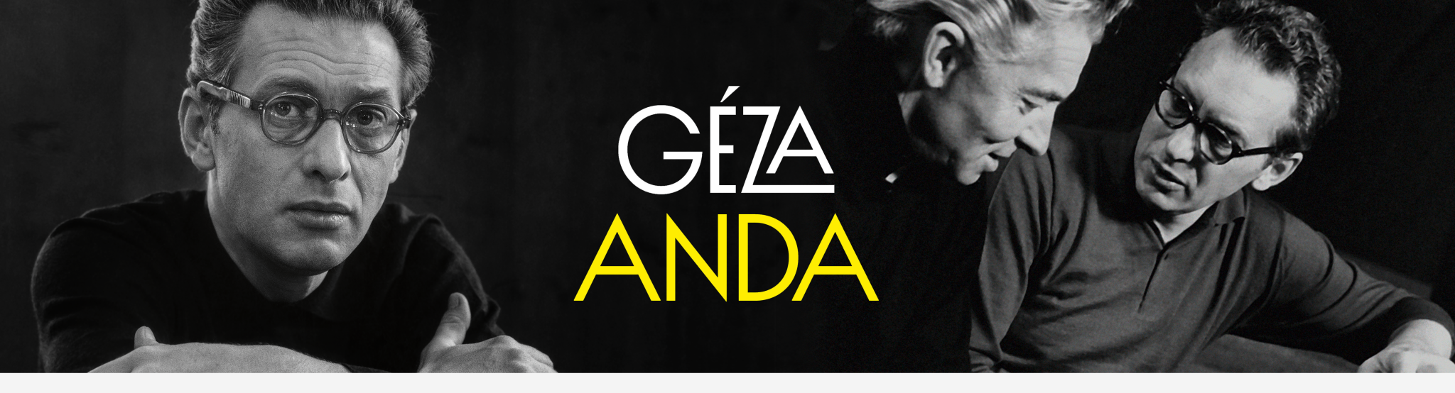 Géza Anda - Artist page header