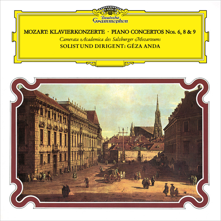 Géza Anda - Mozart: Piano Concertos Nos. 6, 8 & 9 Cover