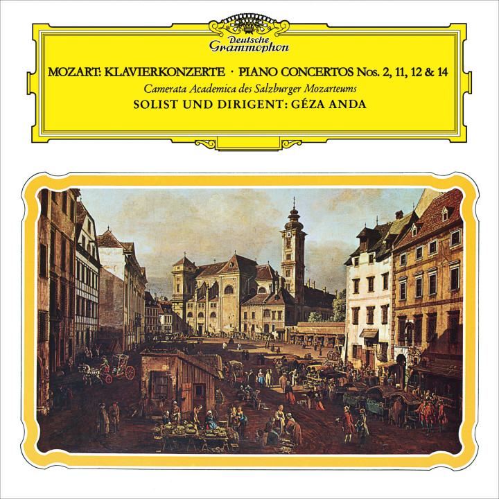 Géza Anda - Mozart: Piano Concertos Nos. 2, 11, 12 & 14 Cover