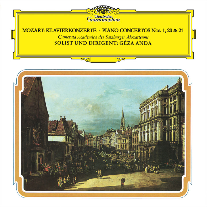 Géza Anda - Mozart: Piano Concertos Nos. 1, 20 & 21 Cover