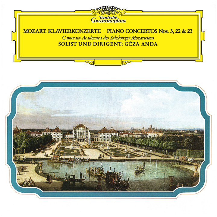 Géza Anda - Mozart: Piano Concertos Nos. 3, 22 & 23 Cover