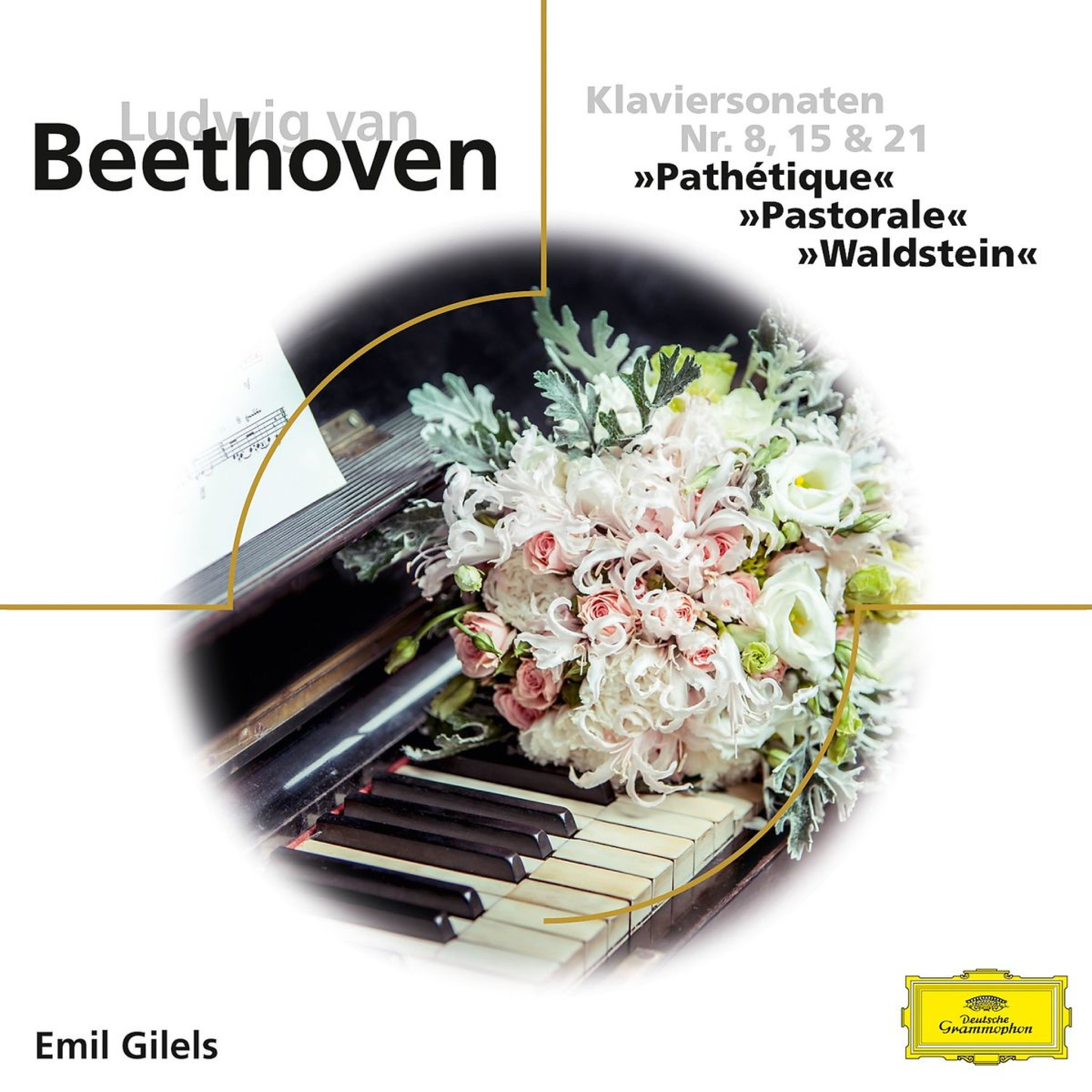 Beethoven Klaviersonaten Nr. 8 Pathétique,Nr. 15 Pastorale, Nr. 21 Waldstein