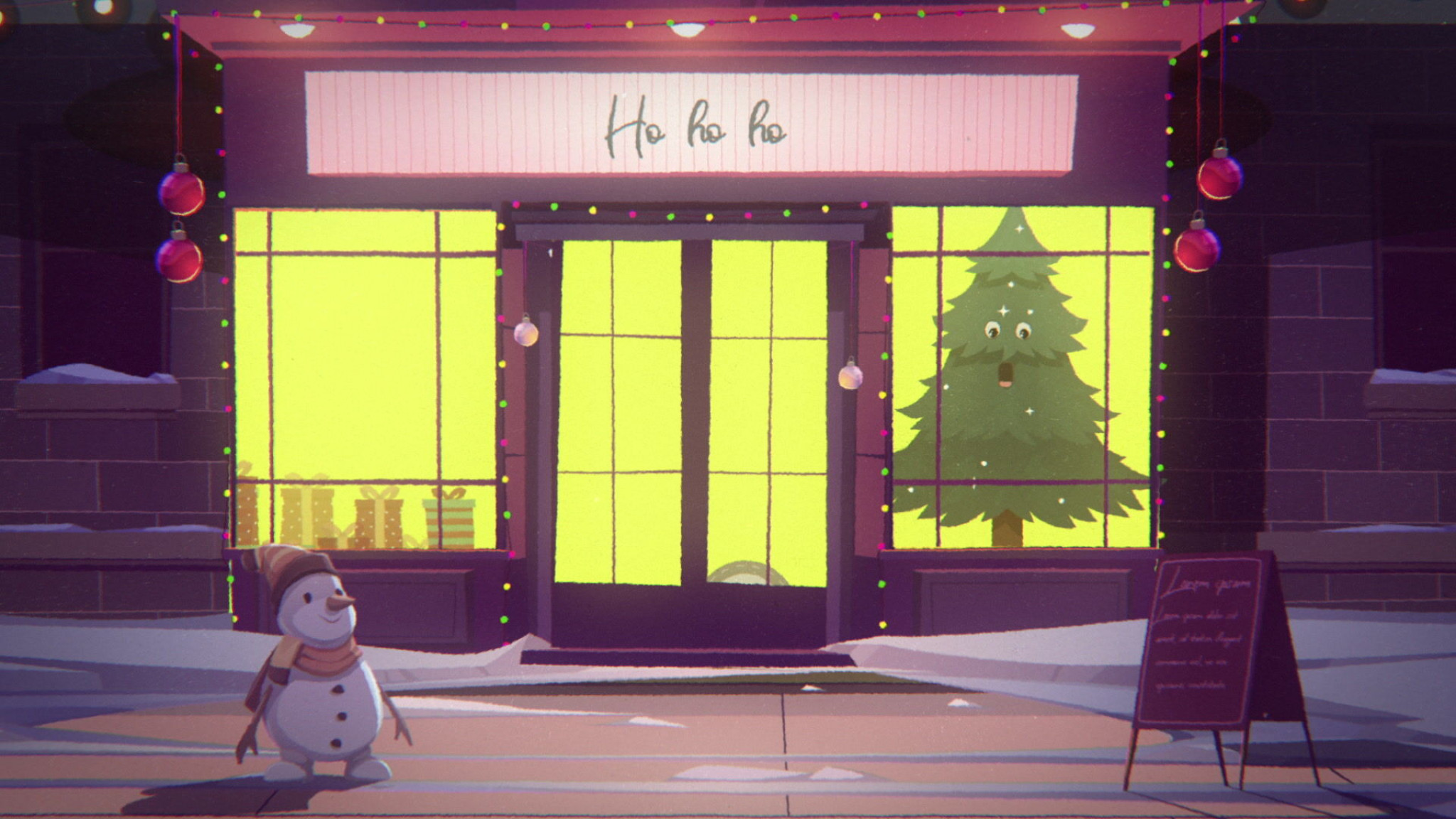 Nat King Cole - The Happiest Christmas Tree (Lyric Video) 