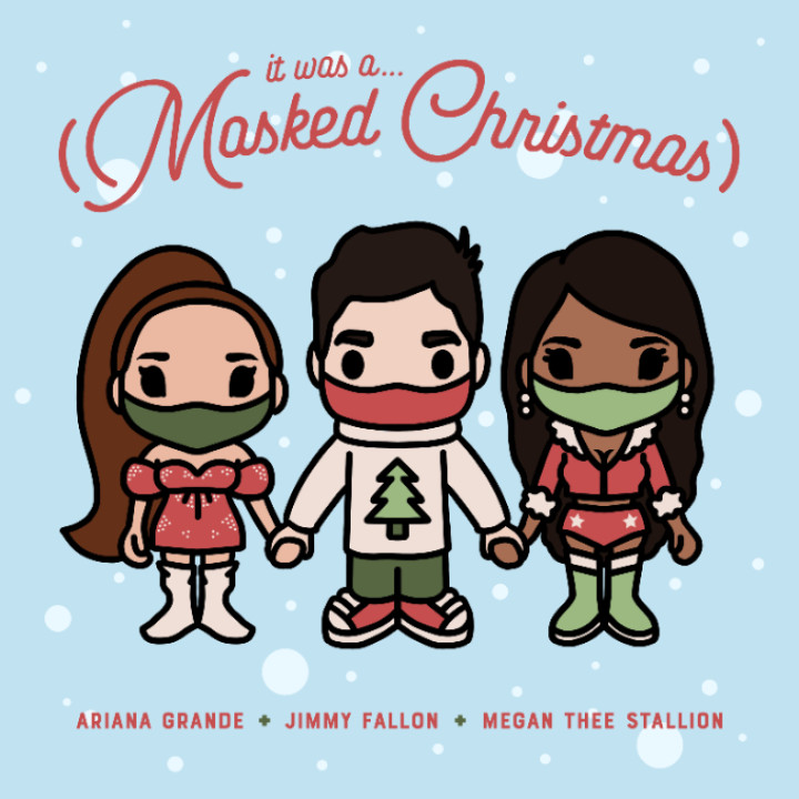 Masked Christmas Cover