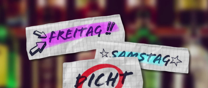 Freitag Samstag Dicht (Lyric Video)