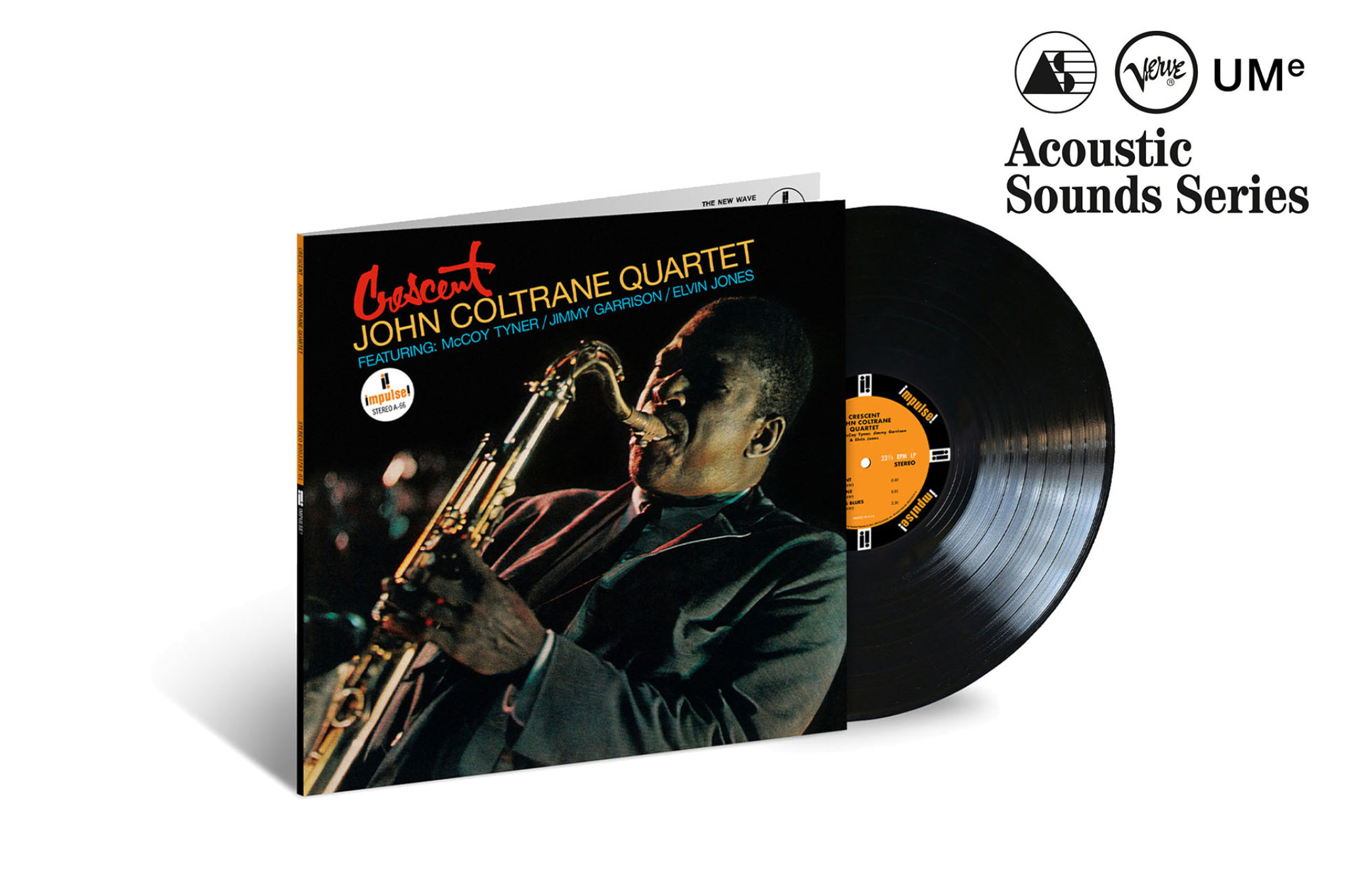 JazzEcho-Plattenteller: John Coltrane Quartet - Crescent (Verve Acoustic Sounds Serie)