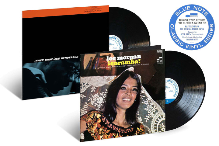 JazzEcho-Plattenteller: Joe Henderson "Inner Urge" / Lee Morgan "Caramba" (Blue Note Classic Vinyl Serie)