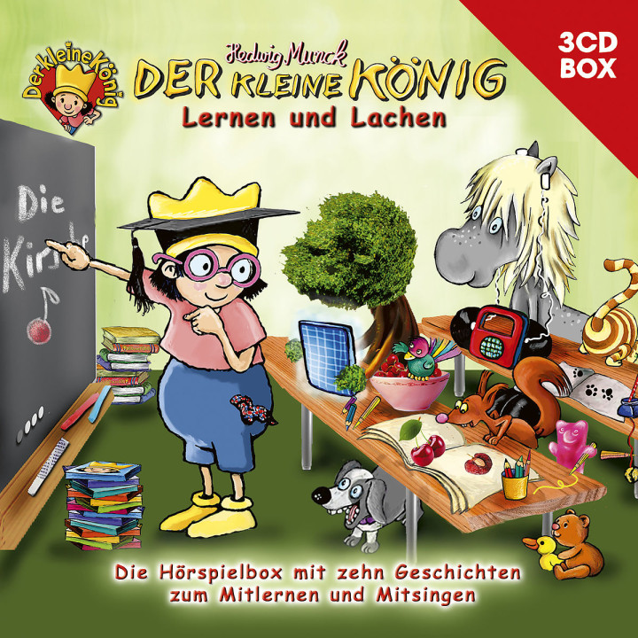 Der kleine König 3-CD Hörspielbox Vol. 4 - Lernen und Lachen