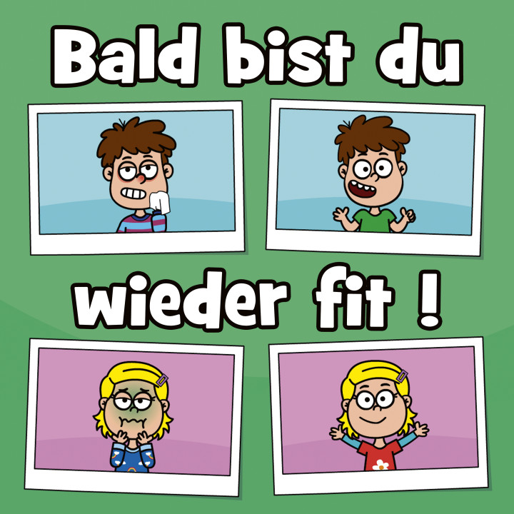 Bald bst du wieder fit (Cover)