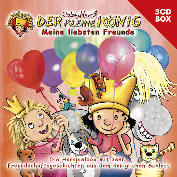Der kleine König 3-CD Hörspielbox Vol. 1 - Meine liebsten Freunde