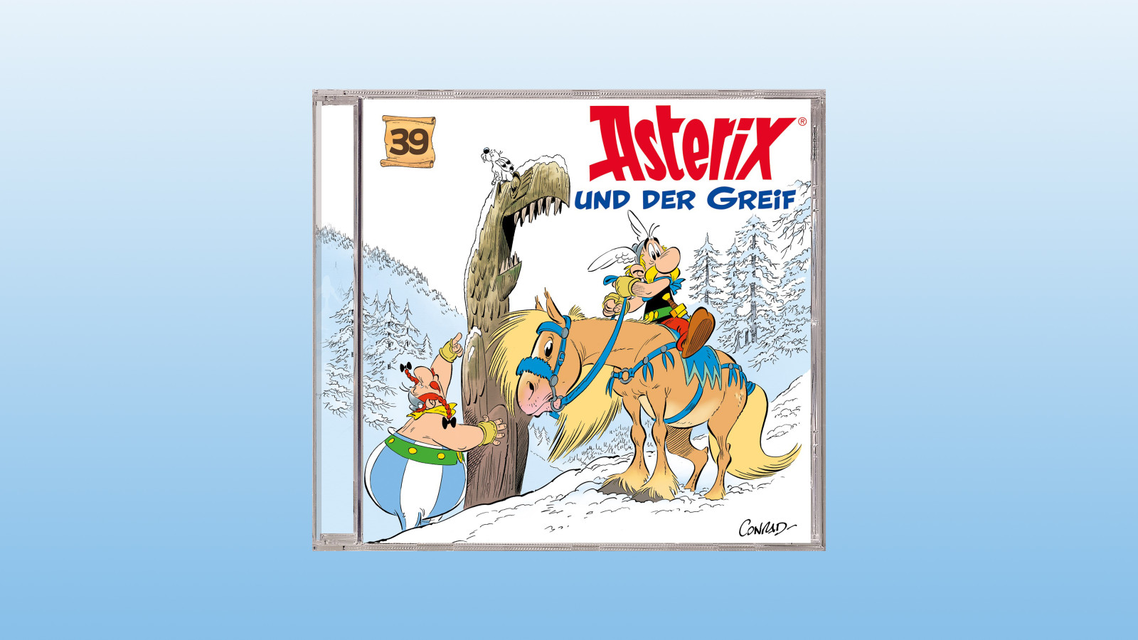 Ein neues Hörspielabenteuer mit Asterix und Obelix in "Asterix und der Greif"