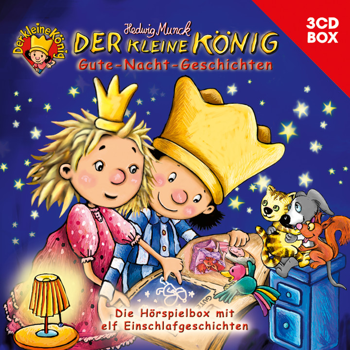 Der kleine König 3-CD Hörspielbox Vol. 3 - Gute-Nacht-Geschichten