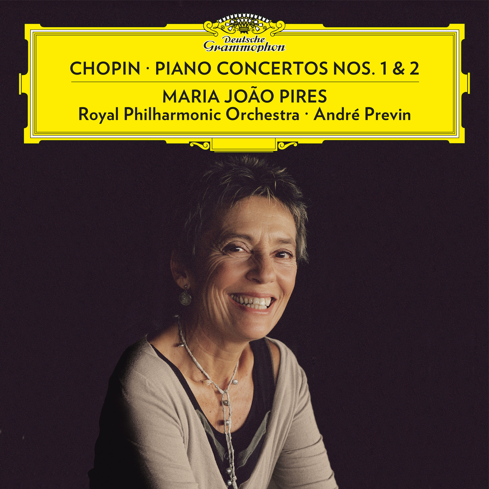 Pires - Chopin: Piano Concertos Nos. 1 & 2 Cover