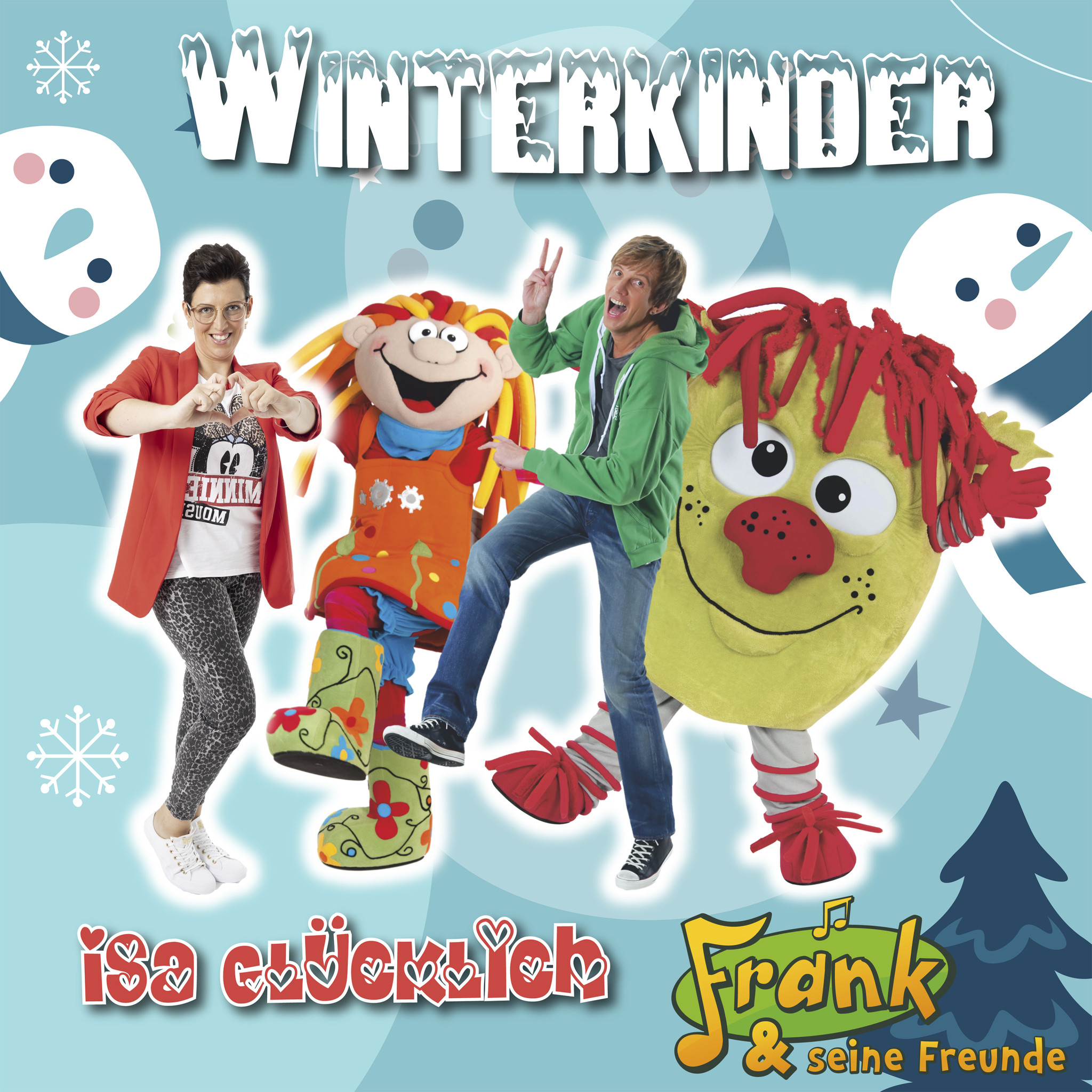 Isa Glücklich - Winterkinder (Cover)