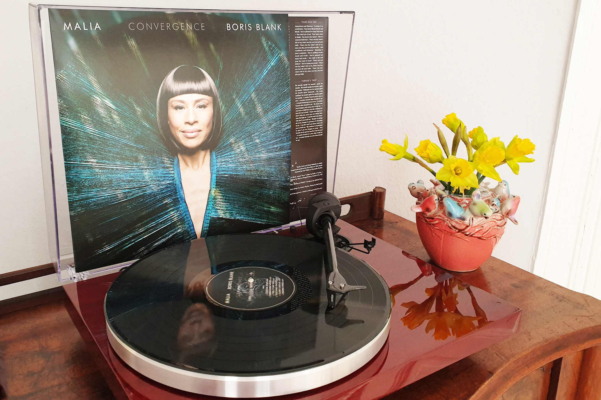 JazzEcho-Plattenteller: Malia & Boris Blank "Convergence"