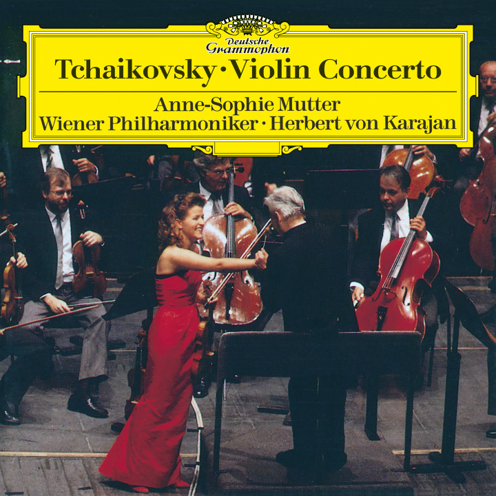 Mutter / Karajan - Tchaikovsky: Violin Concerto in D Major, Op. 35 - Dolby Atmos Cover