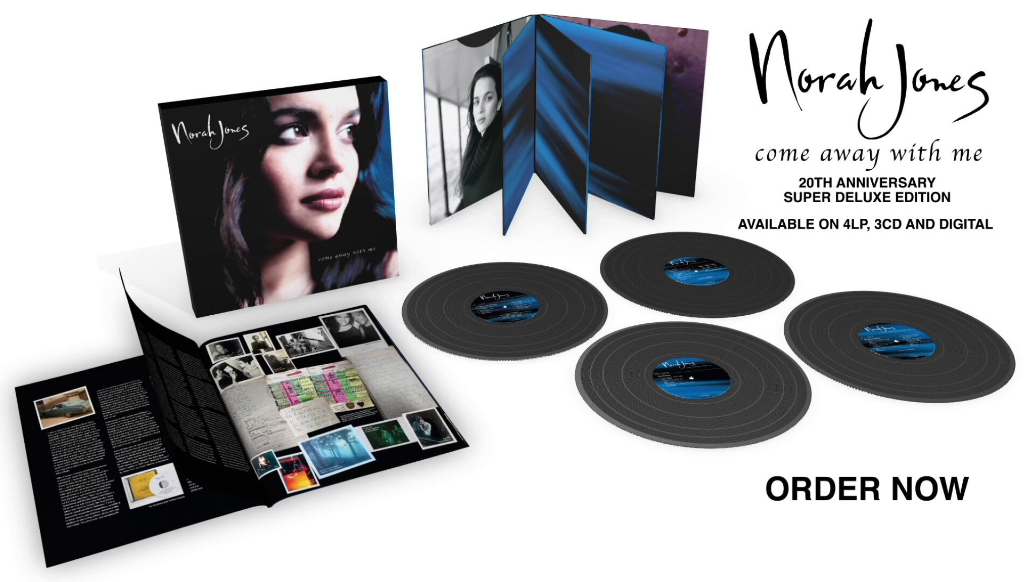 Come Away With Me: 20th Anniversary Super Deluxe Edition (Album Trailer)