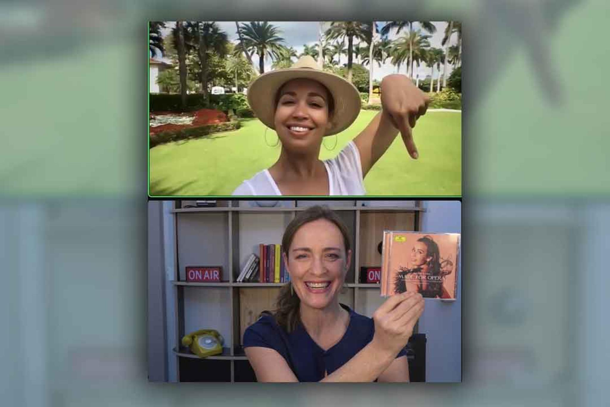 Podcast mit Sarah Willis und Nadine Sierra