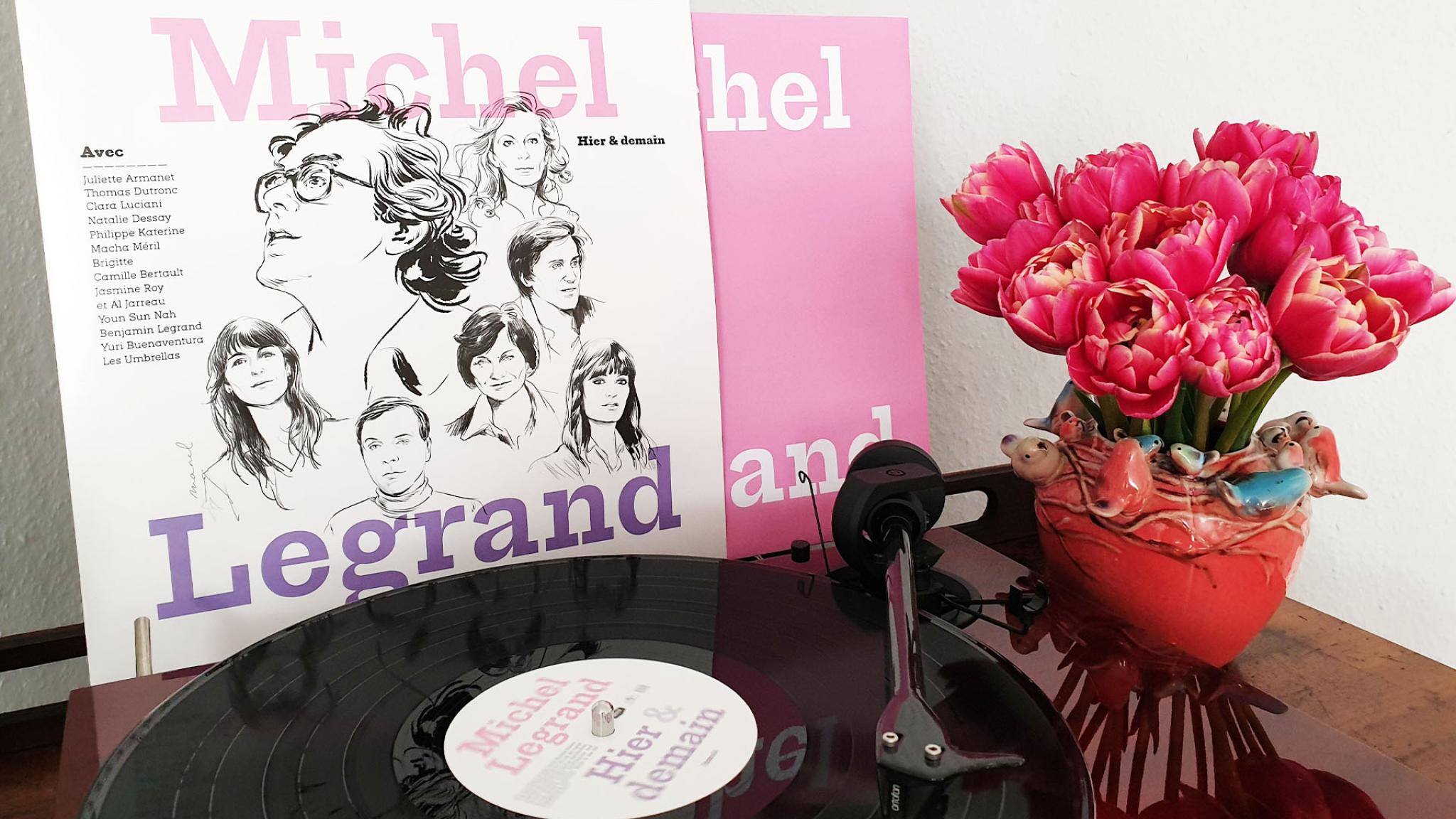 JazzEcho-Plattenteller: Various Artists - Michel Legrand "Hier & demain"