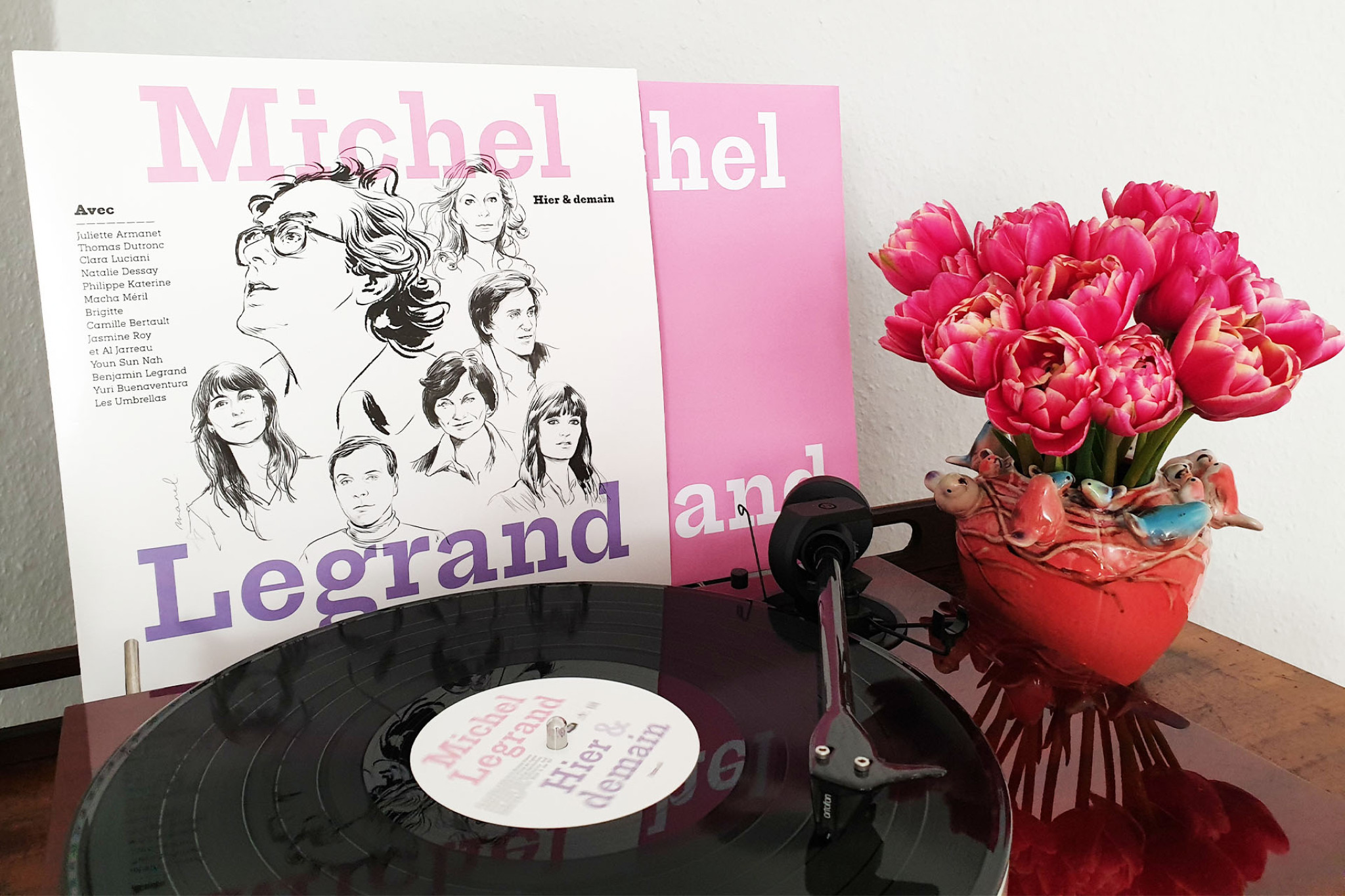 JazzEcho-Plattenteller: Various Artists - Michel Legrand "Hier & demain"