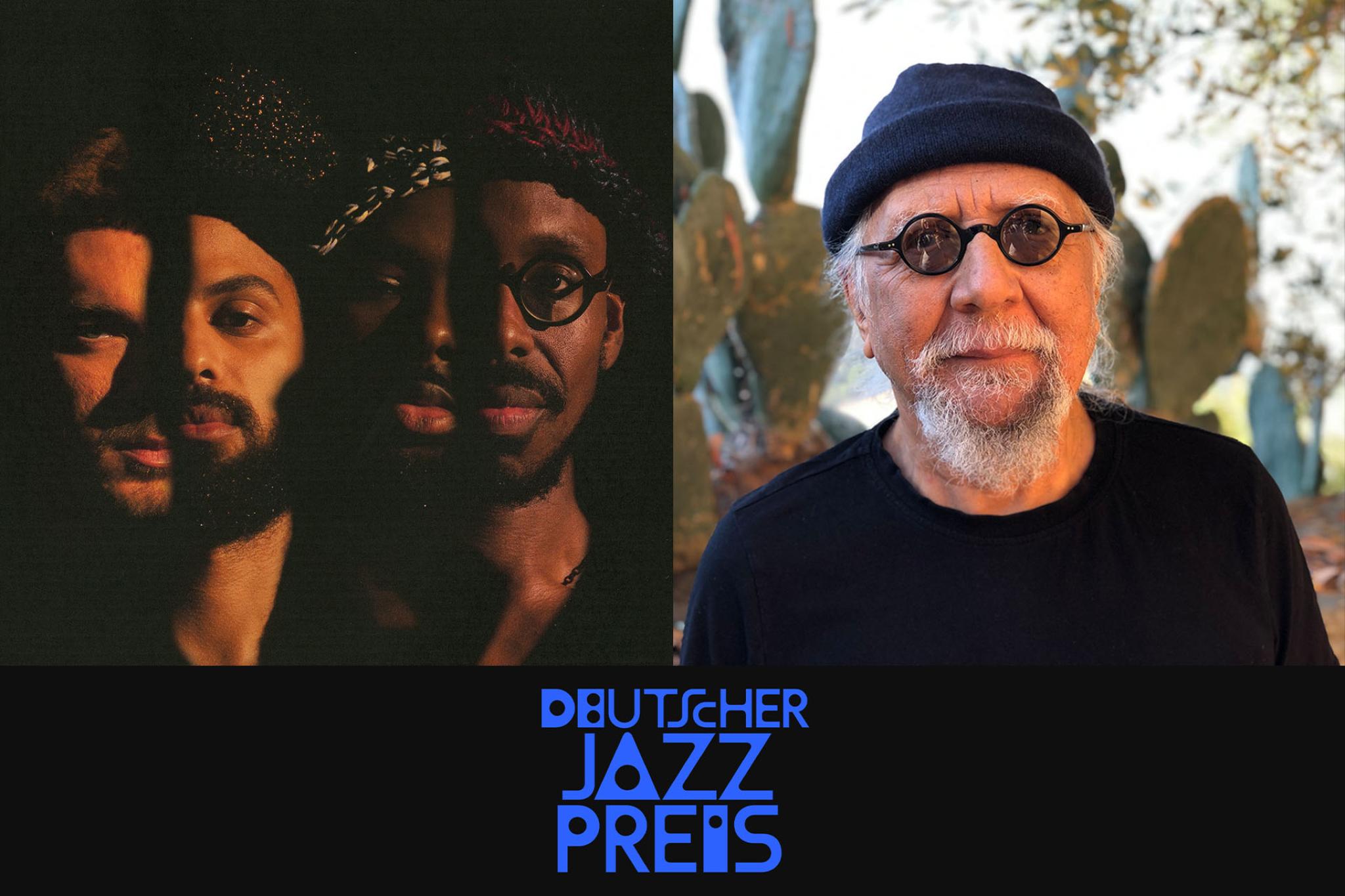Deutscher Jazzpreis 2022: Sons Of Kemet (c) Udoma Janssen / Charles Lloyd (c) Dorothy Darr