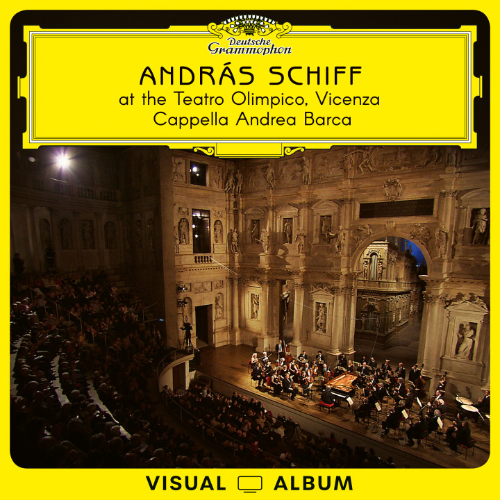 András Schiff at the Teatro Olimpico, Vicenza - Capella Andrea Barca Euroarts Visual Album Cover