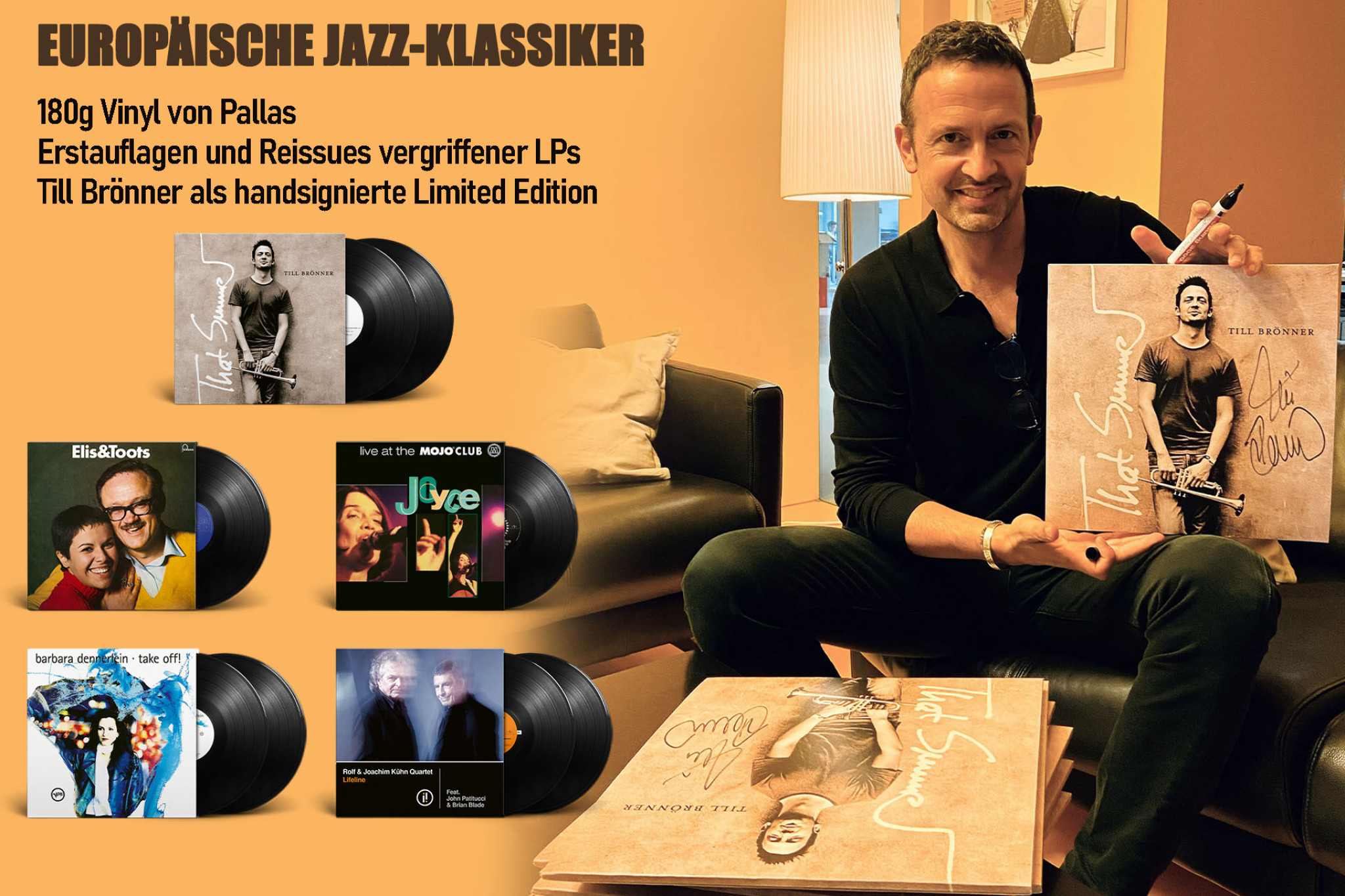 Made in Europe - Jazzklassiker erstmals auf Vinyl Made in Europe - Jazzklassiker erstmals auf Vinyl
