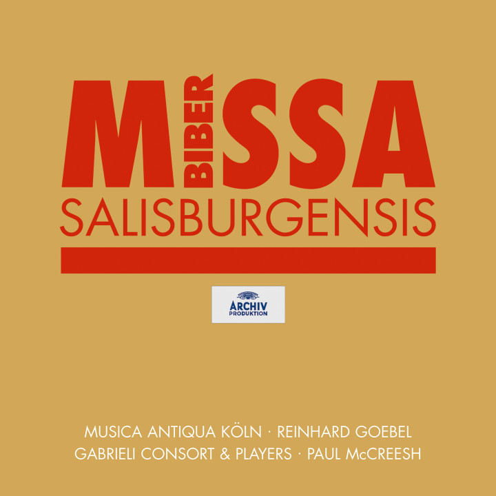 McCreecsh / Goebel - Biber: Missa Salisburgensis Dolby Atmos Cover