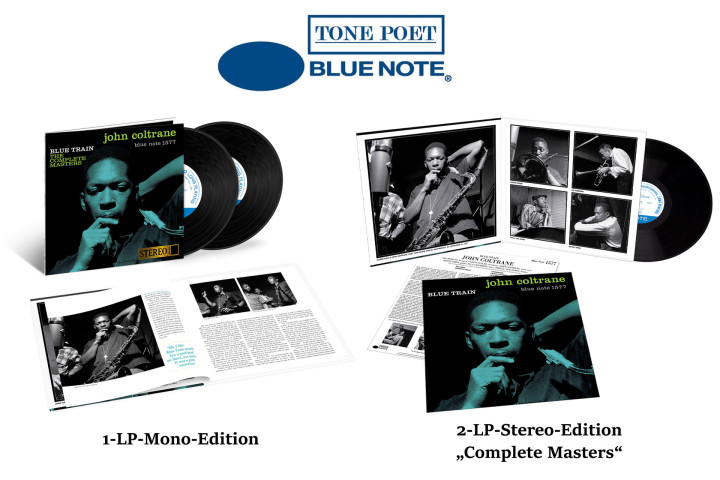 John Coltrane - Blue Train (Mono Version) (Tone Poet Vinyl) / John Coltrane - Blue Train: The Complete Masters (Tone Poet Vinyl)