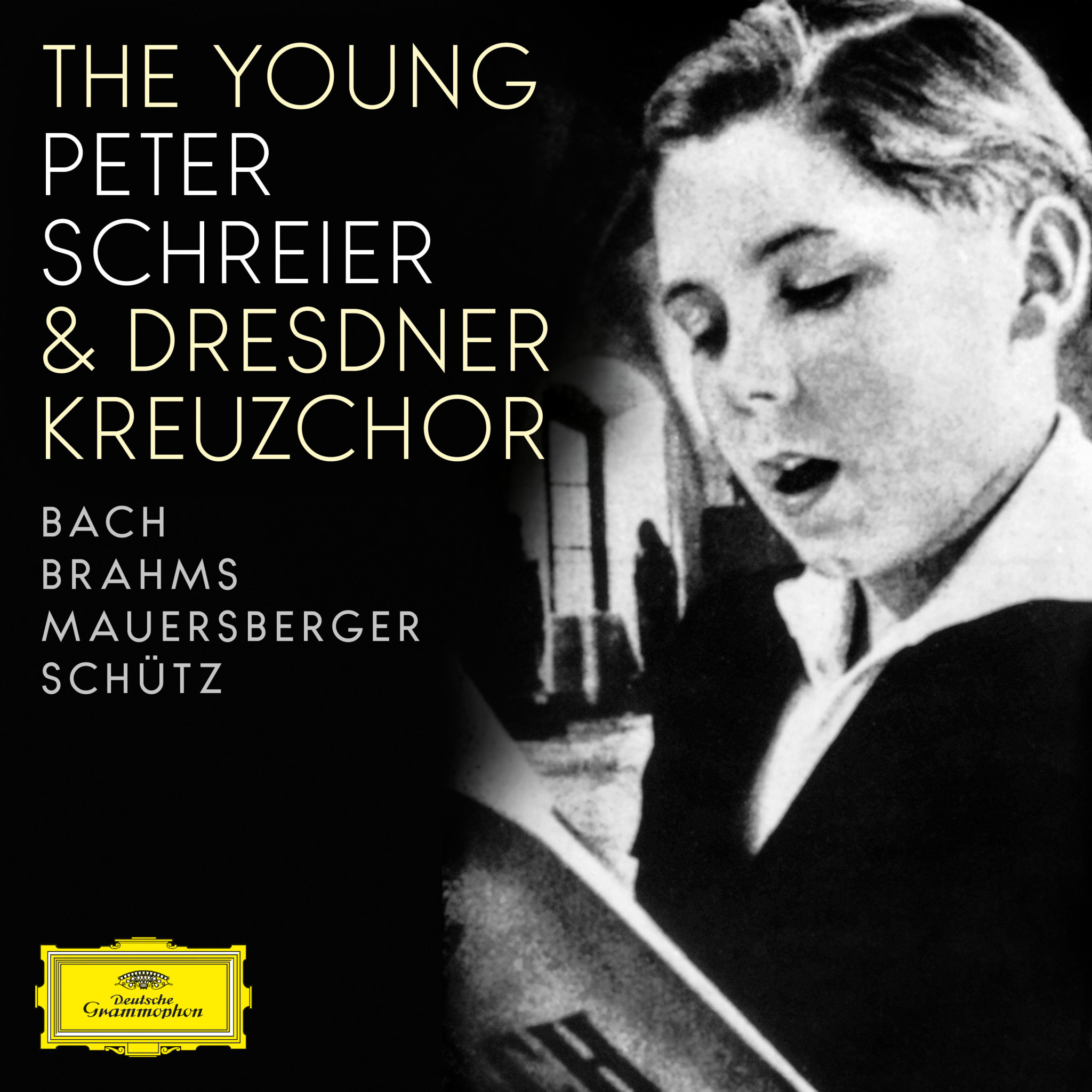 THE YOUNG PETER SCHREIER & DRESDNER KREUZCHOR