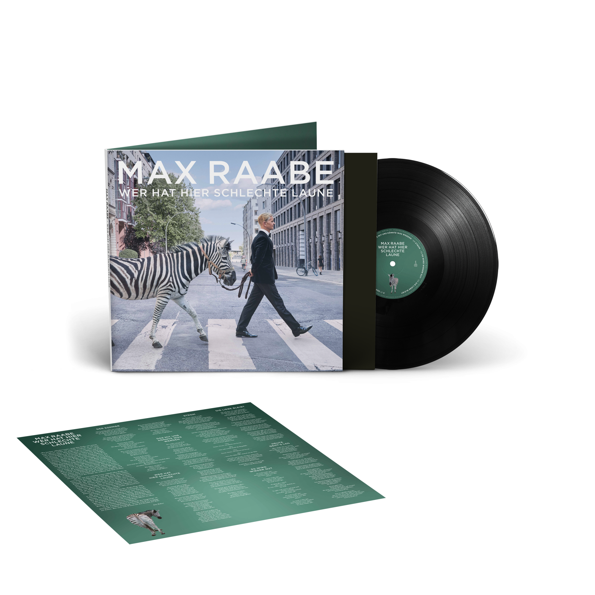 Max Raabe - Wer Hat Hier Schlechte Laune Album LP - Packshot 