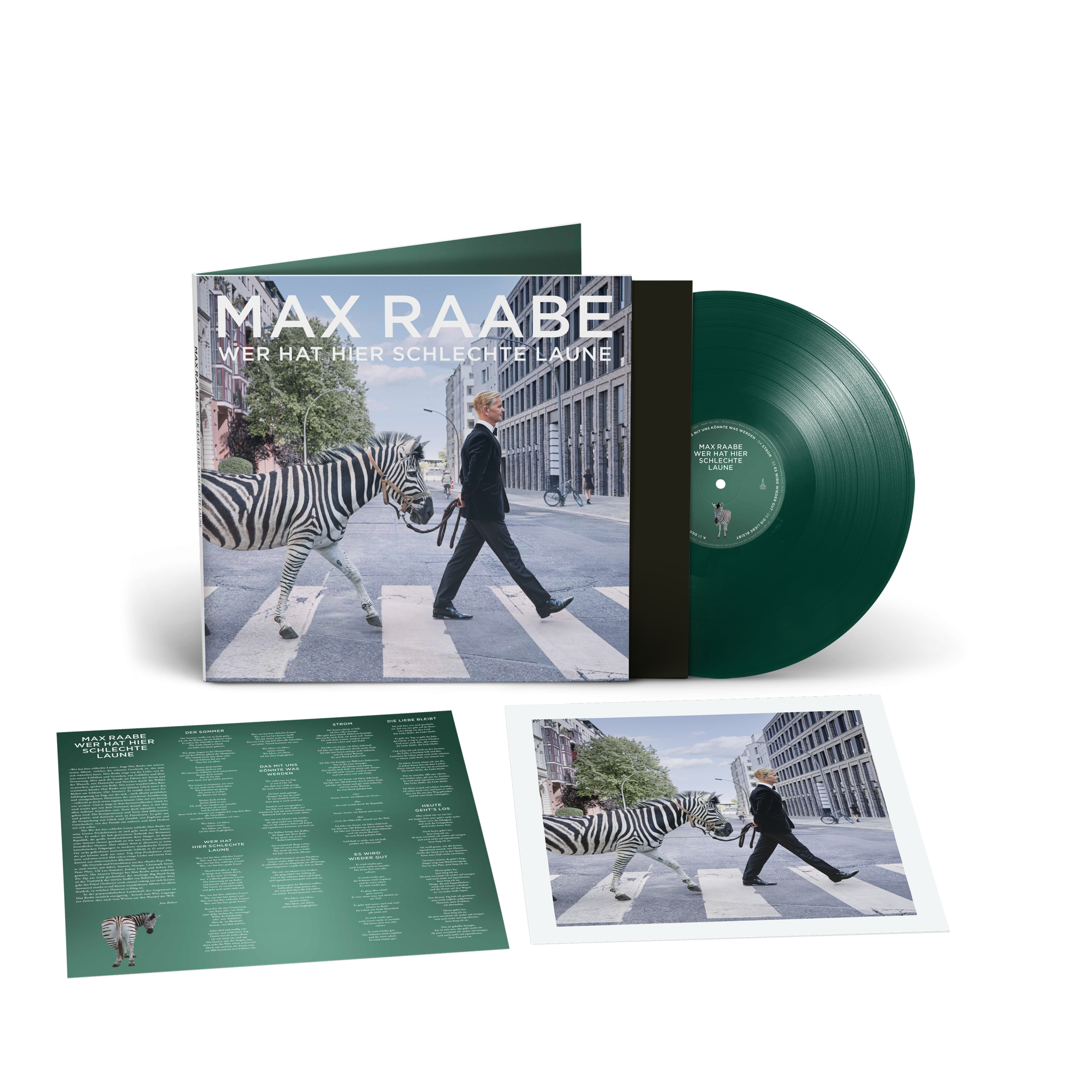 Max Raabe Wer hat hier schlechte Laune Green Bundle Packshot