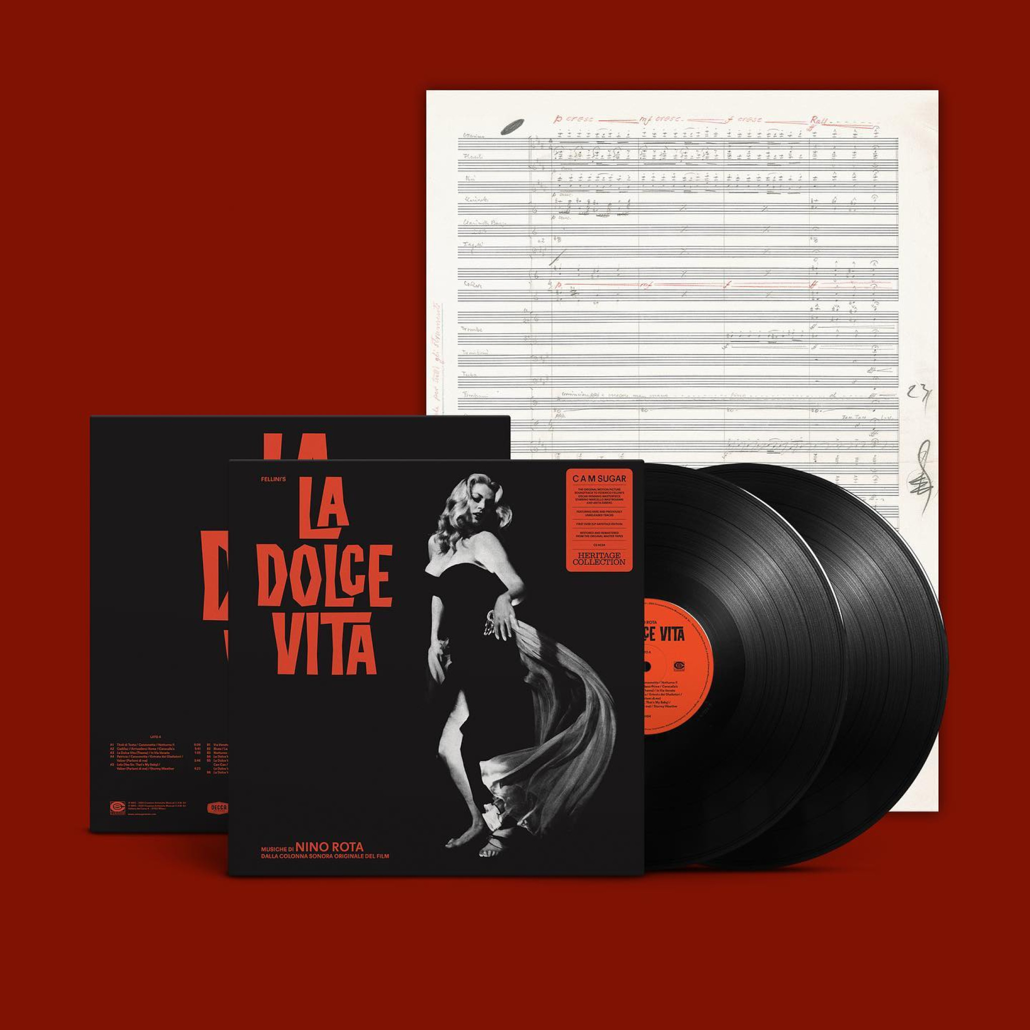 La Dolce Vita (Original Motion Picture Soundtrack) 2LP